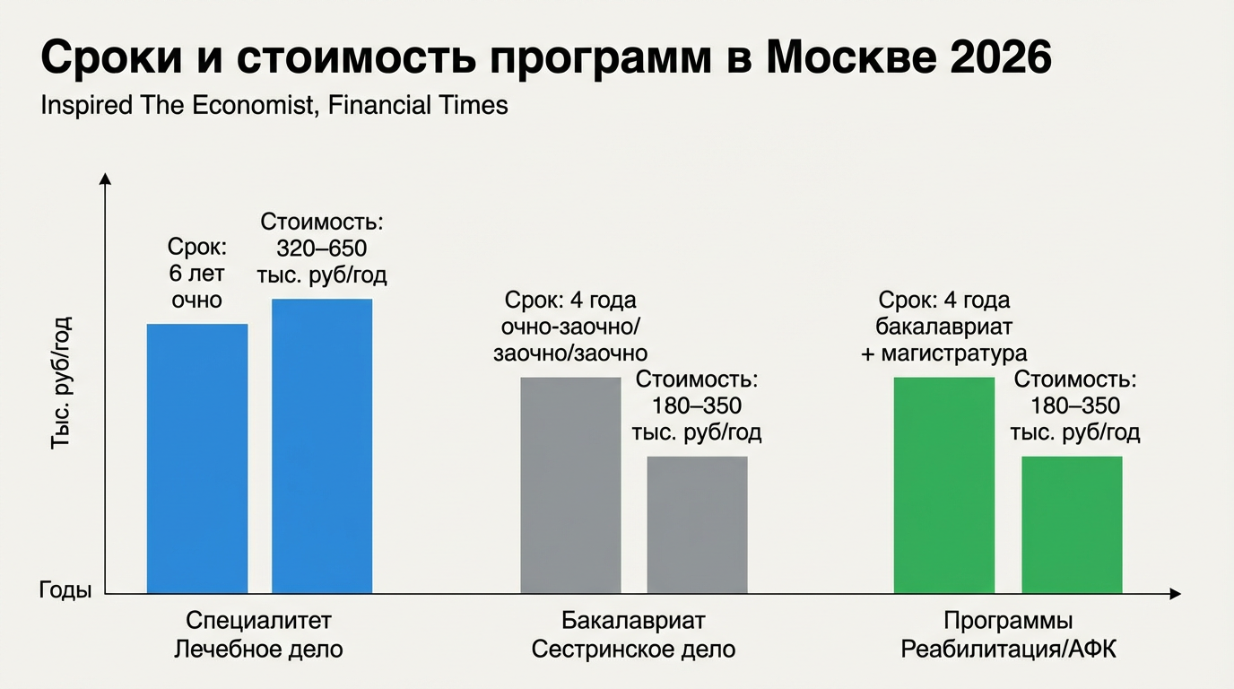 Сроки и стоимость программ в Москве 2026